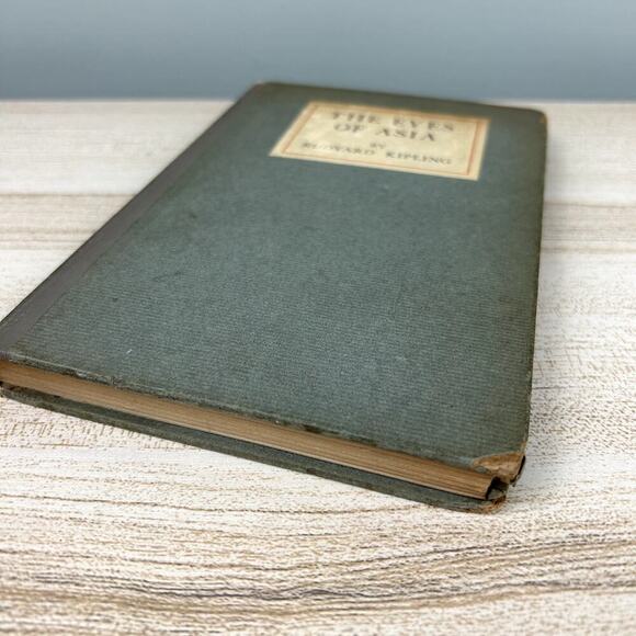 The Eyes of Asia by Rudyard Kipling 1918 Vintage Antique Hardcover WWI Book - Picture 3 of 14